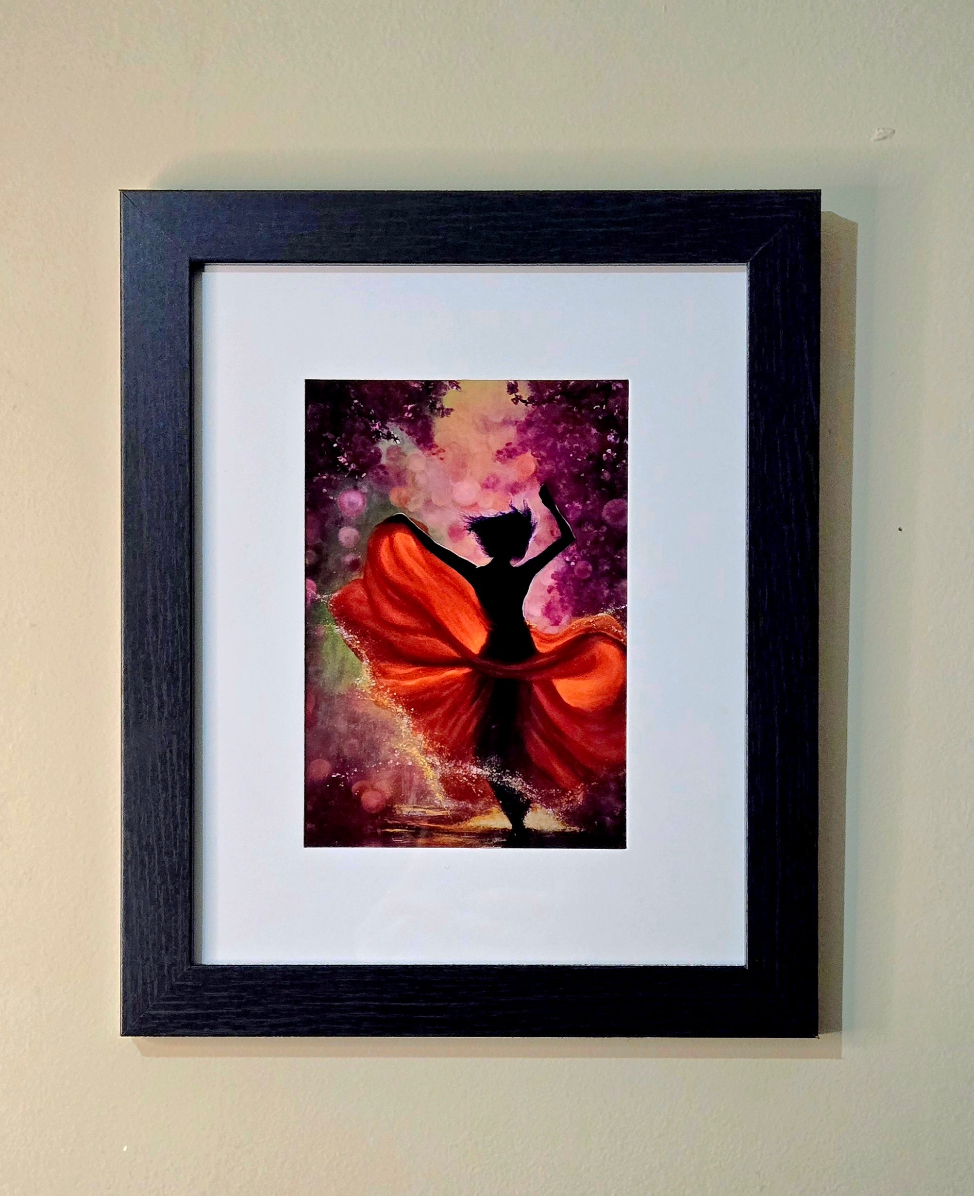 Hanami (花見) - 5x7 Framed Print