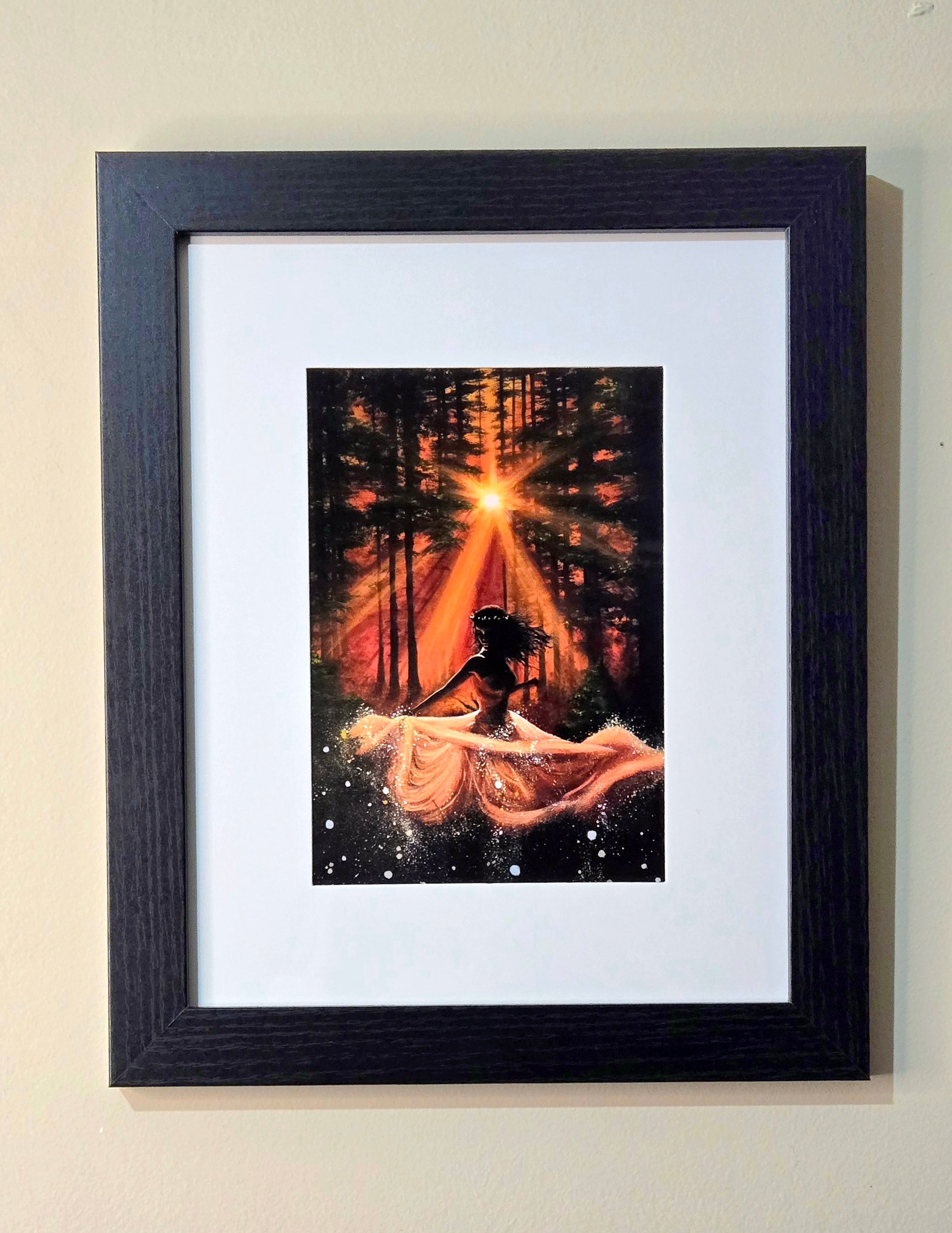 Forêt Intérieure-5x7 Framed Print