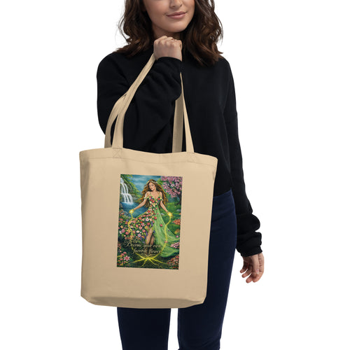 Oyster organic cotton eco tote bag